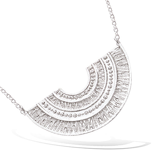 Marcella vintage silver necklace