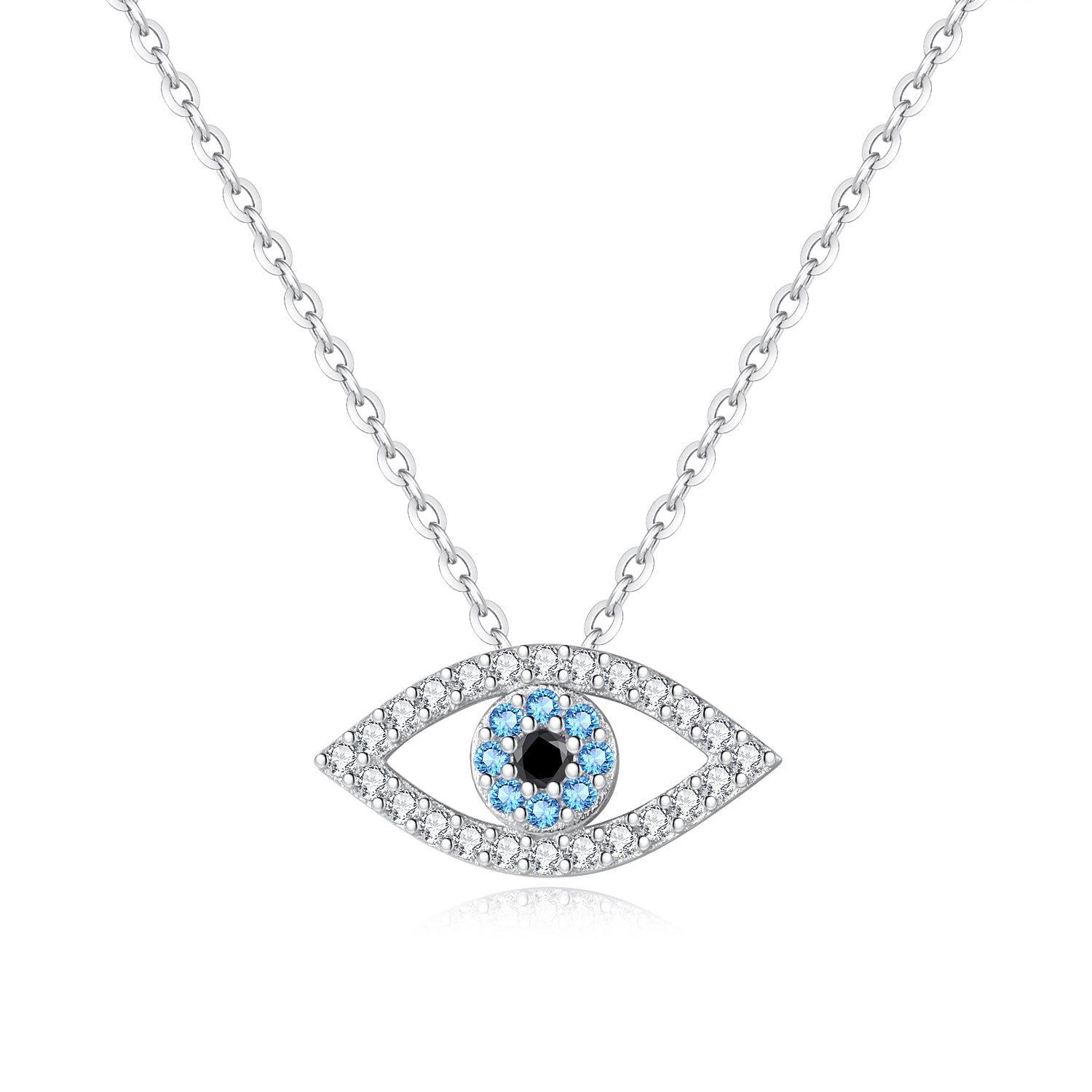 ANAYA EVIL EYE SILVER NECKLACE