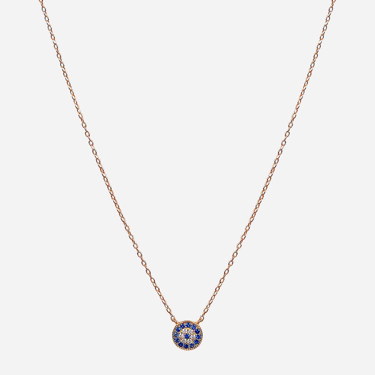 AMAYA EVIL EYE GOLD NECKLACE