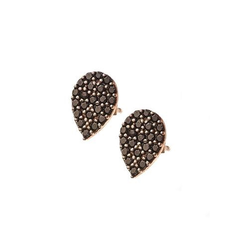 VERONICA RAINDROP ONYX EARRINGS