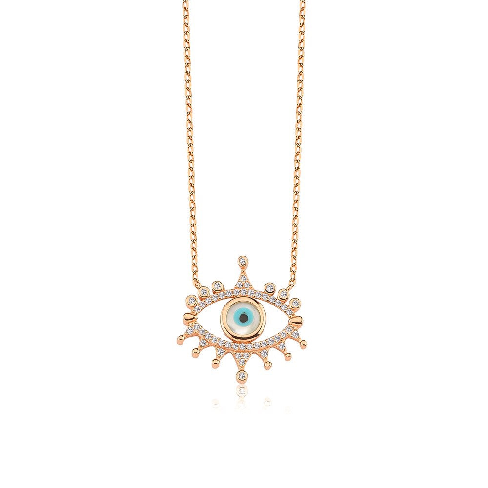 RAINA EVIL EYE NECKLACE