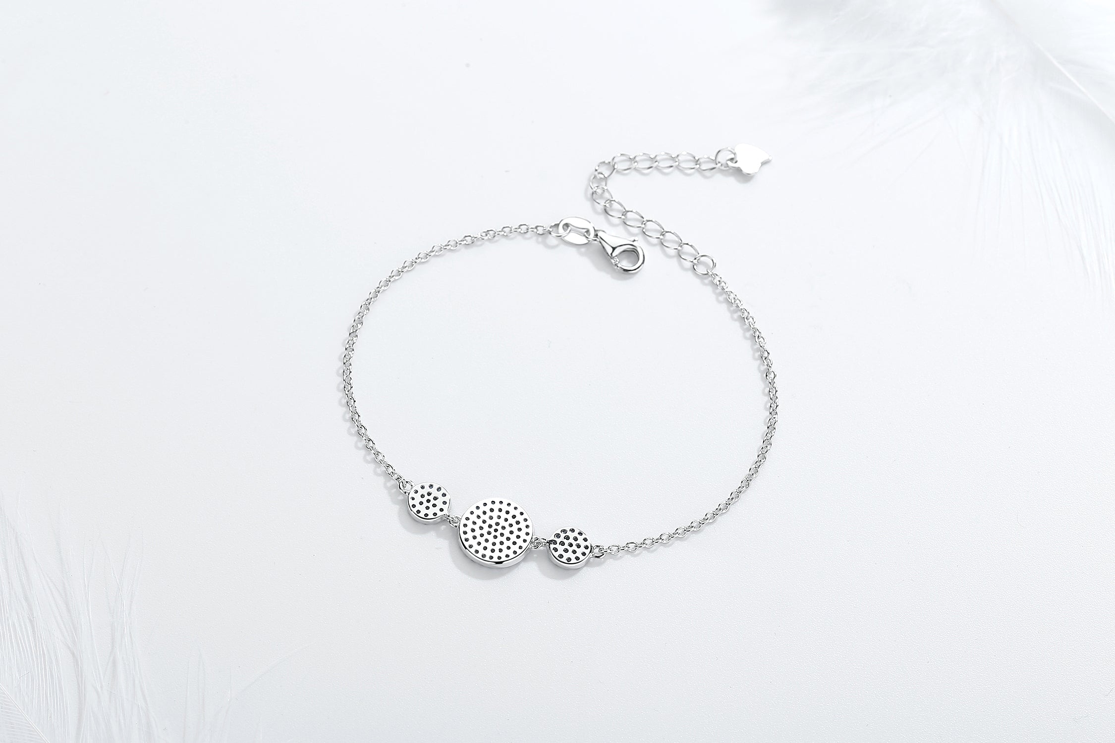 DAYANA EVIL EYE SILVER BRACELET