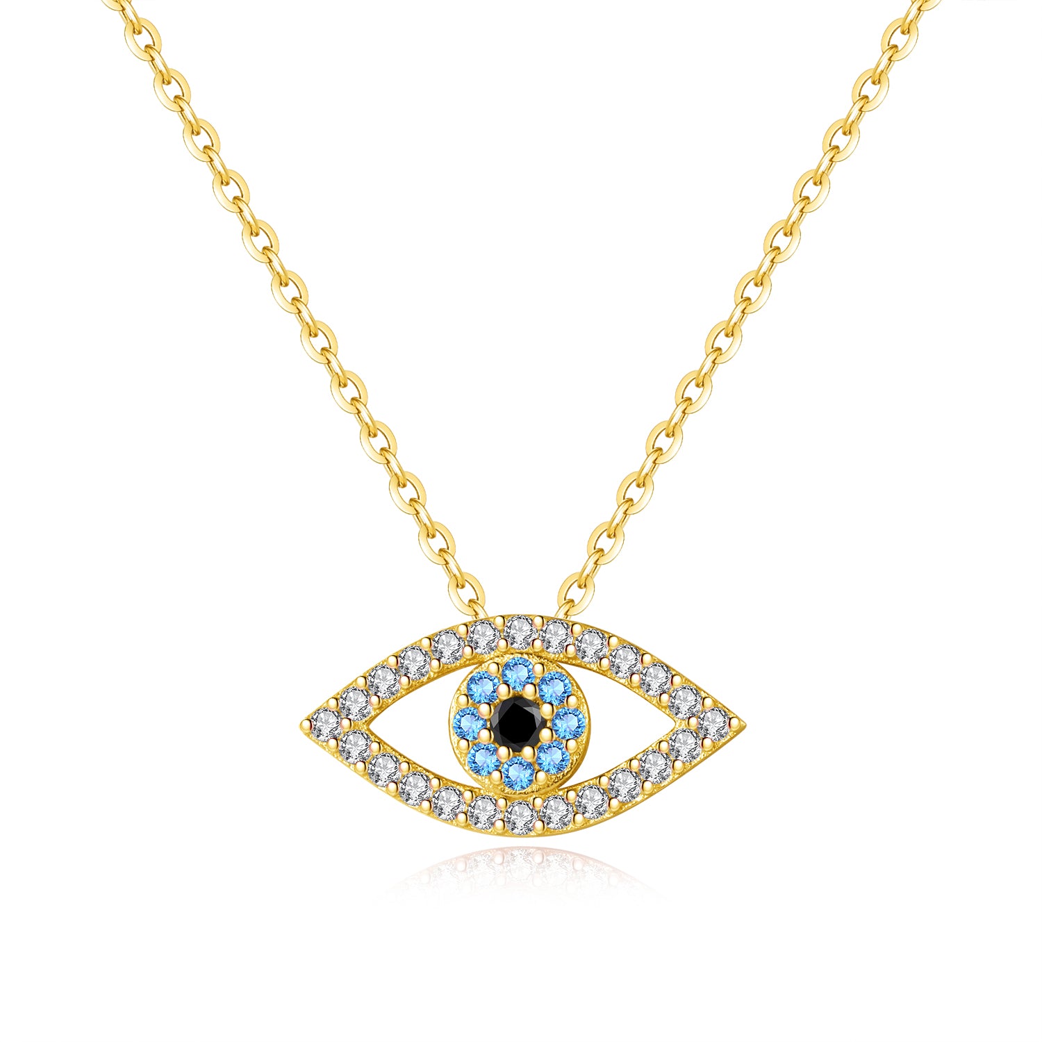 ANAYA EVIL EYE GOLD NECKLACE