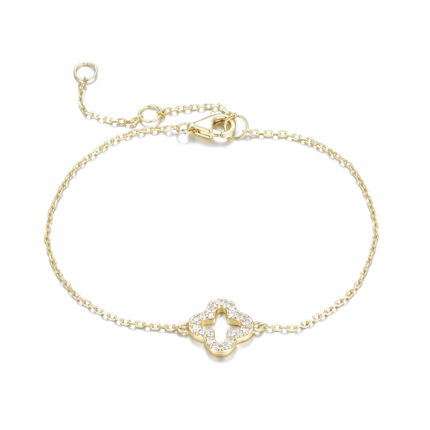 KLARA CLOVER GOLD BRACELET