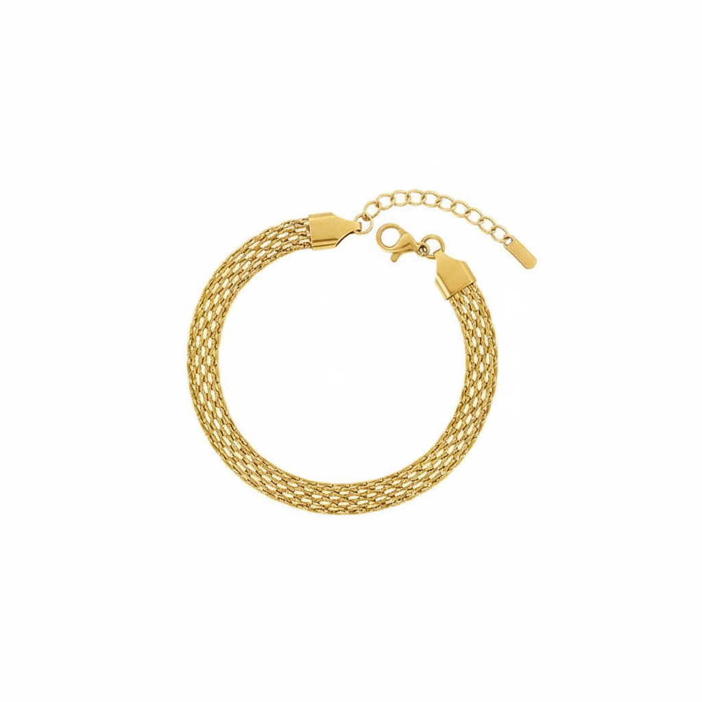 AURELIA MESH GOLD BRACELET