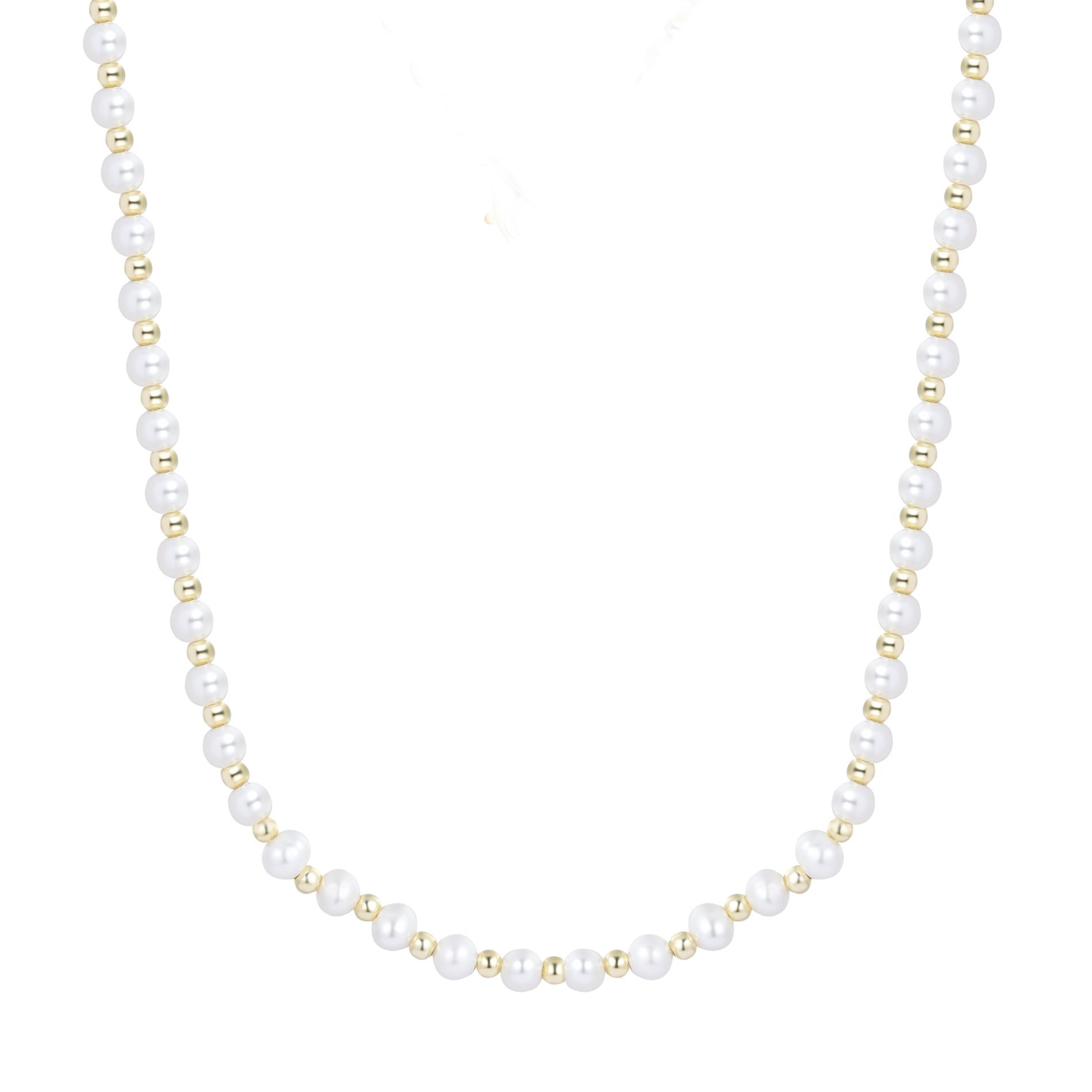 AMANI FRESHWATER PEARL GOLD NECKLACE