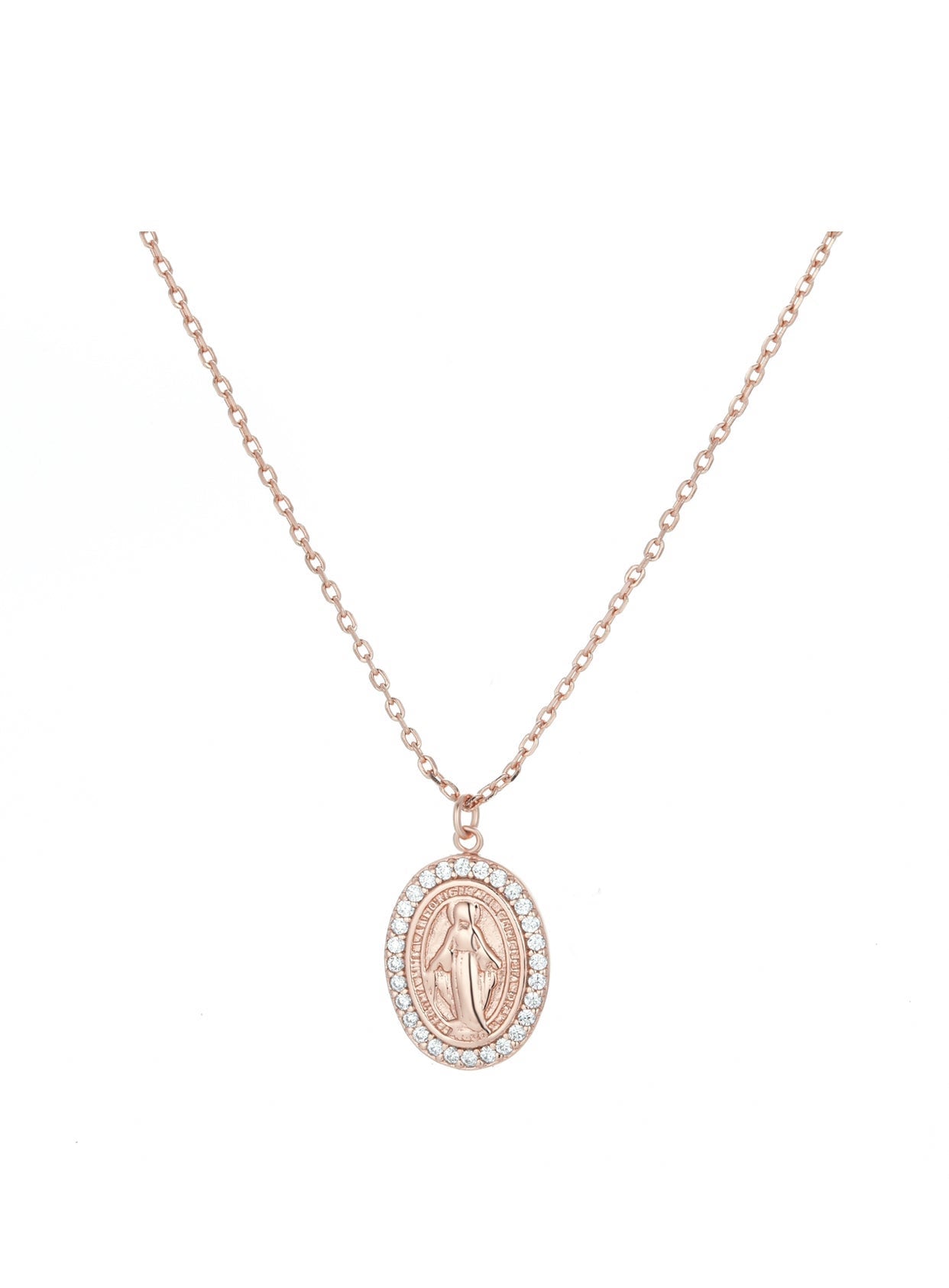 mary rose gold necklace 