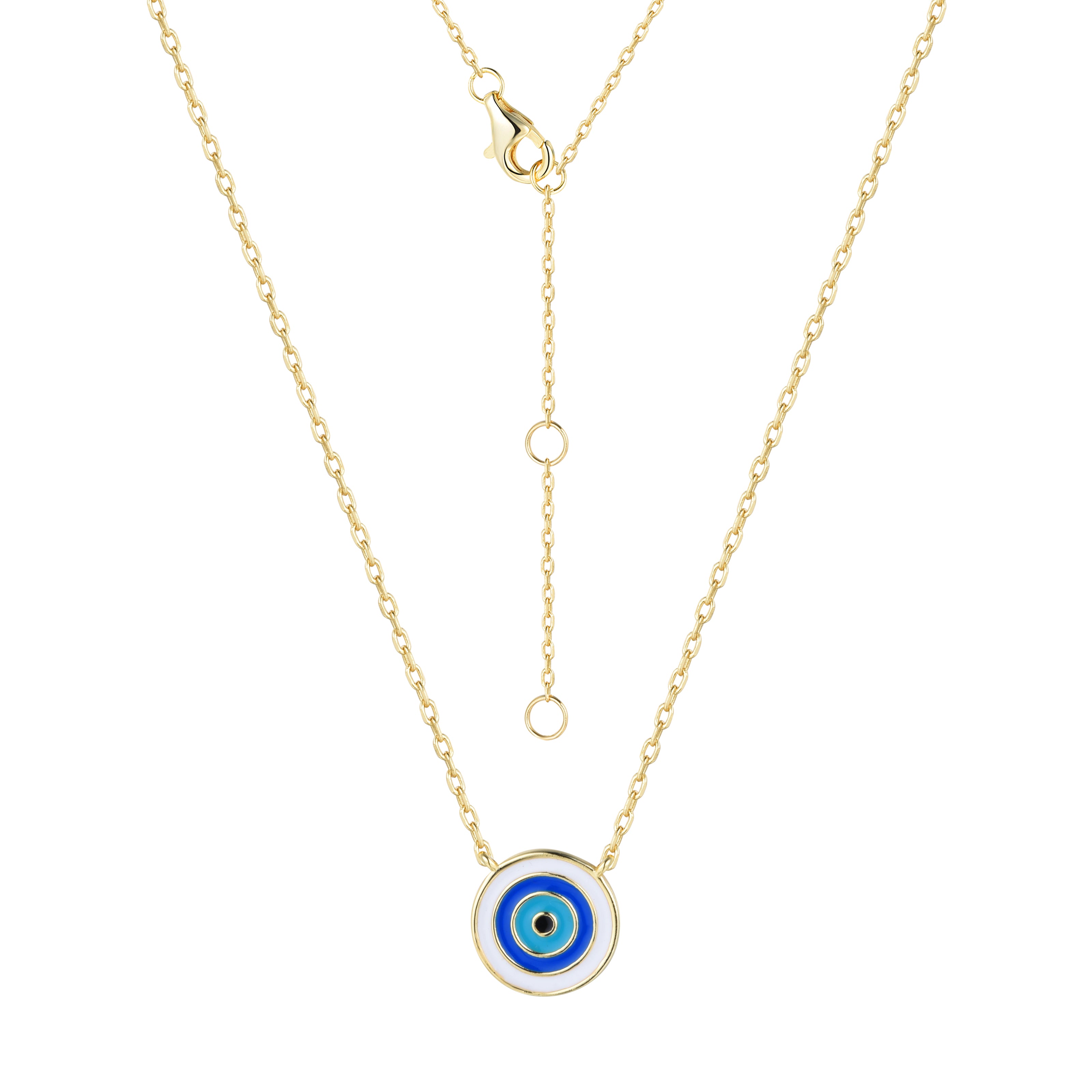 AMIRA EVIL EYE GOLD NECKLACE