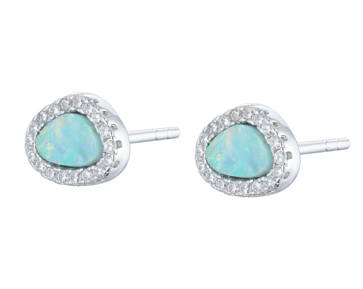 KIANA OPAL SILVER EARRINGS