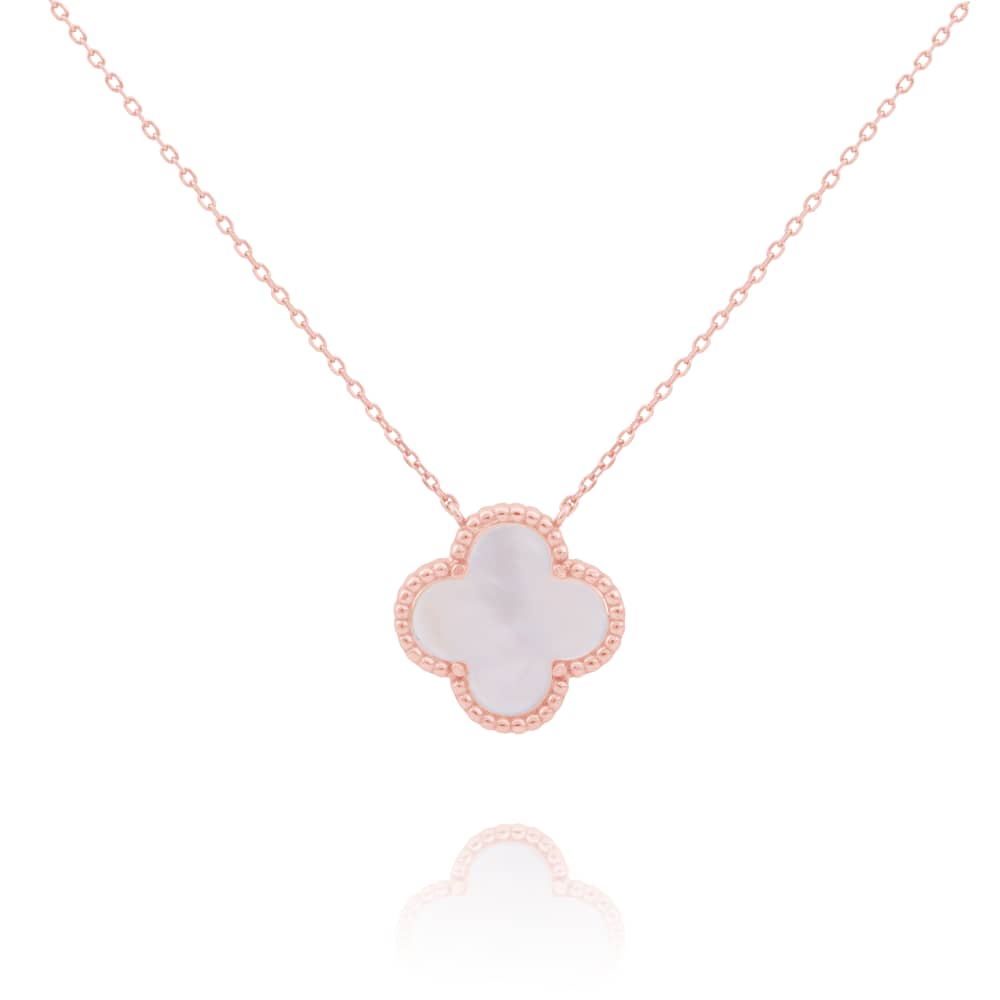 Mother of Pearl Rose Gold Necklace