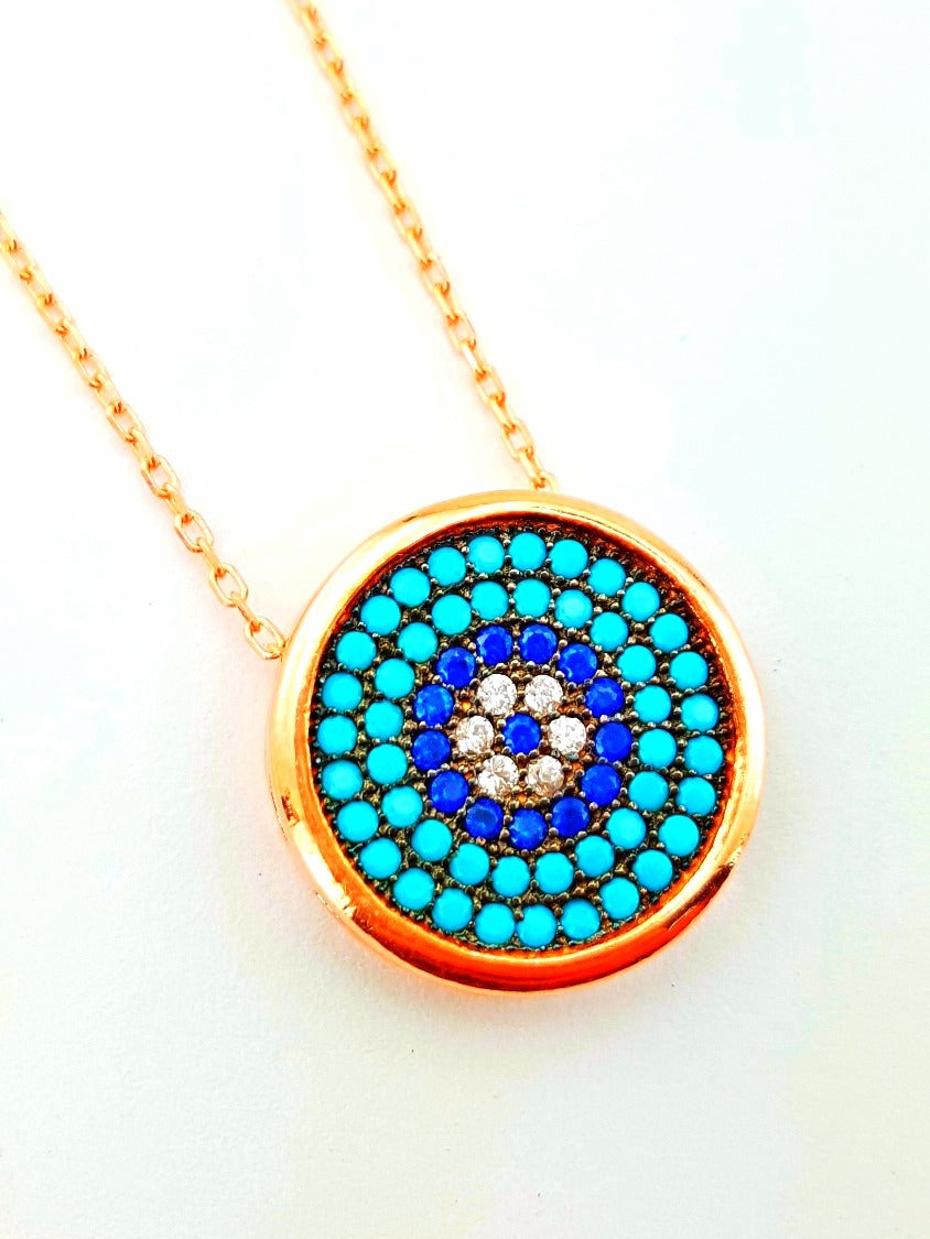 VENUS EVIL EYE NECKLACE
