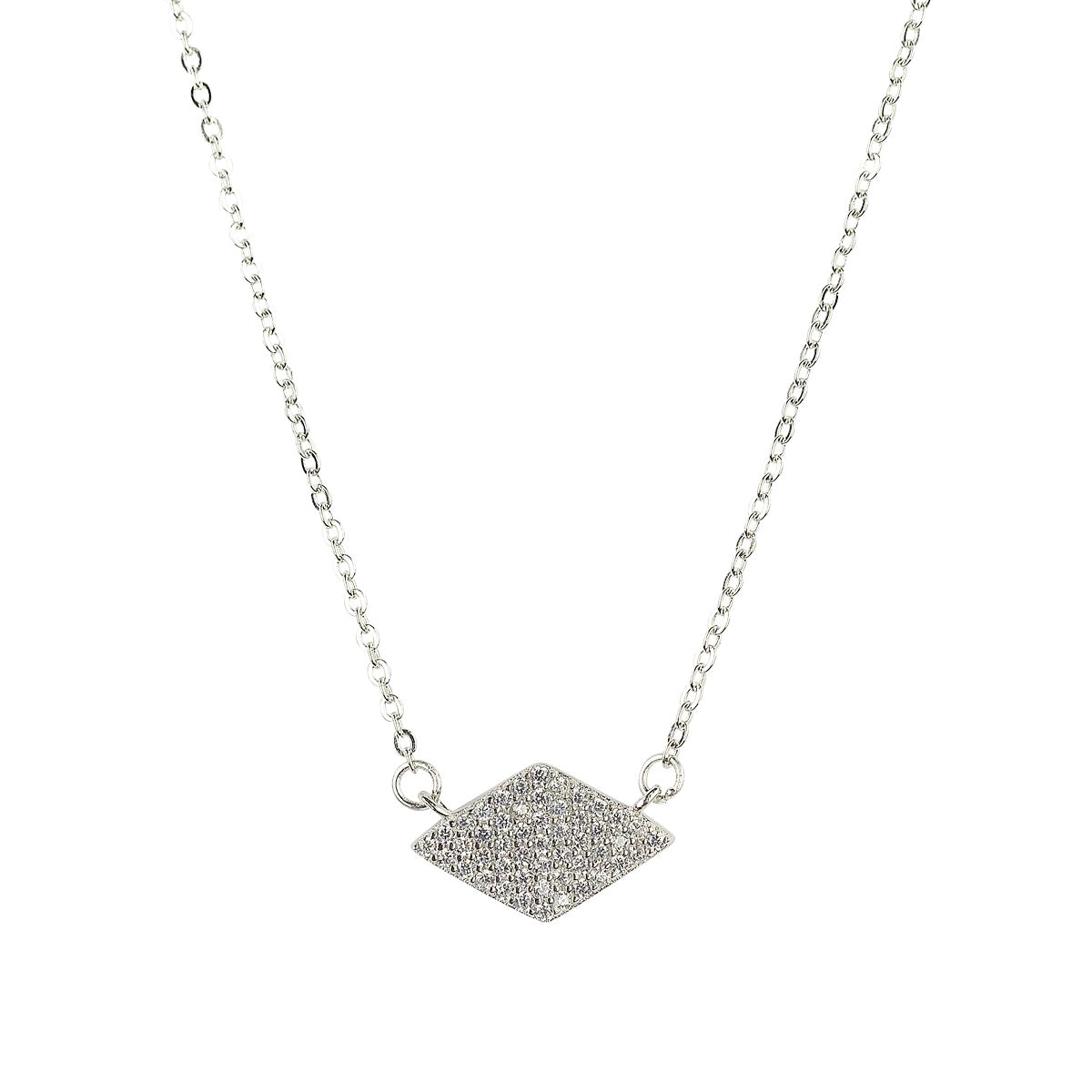 Diamond shaped necklace