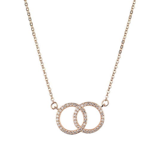 ETERNITY ROSE GOLD NECKLACE