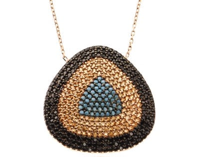 STEPHANIE EVIL EYE NECKLACE