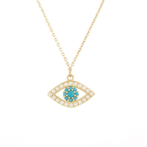 SKYLA EVIL EYE NECKLACE