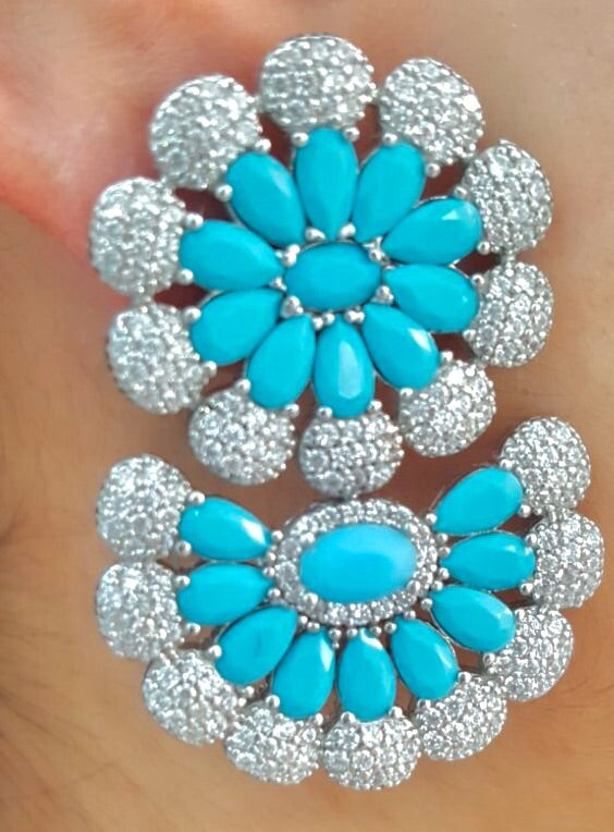 JENNY TURQUOISE EARRINGS