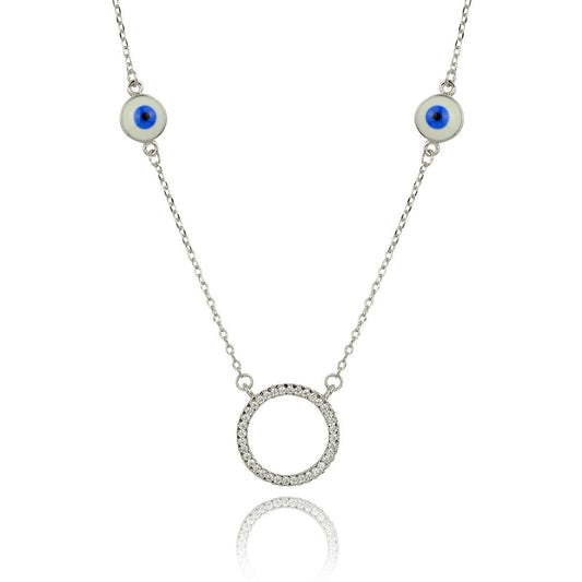 EYE SEE YOU STERLING SILVER NECKLACE