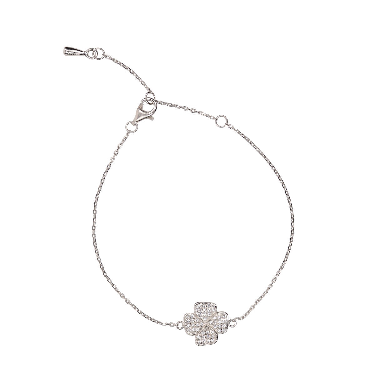 CLOVER SILVER BRACELET