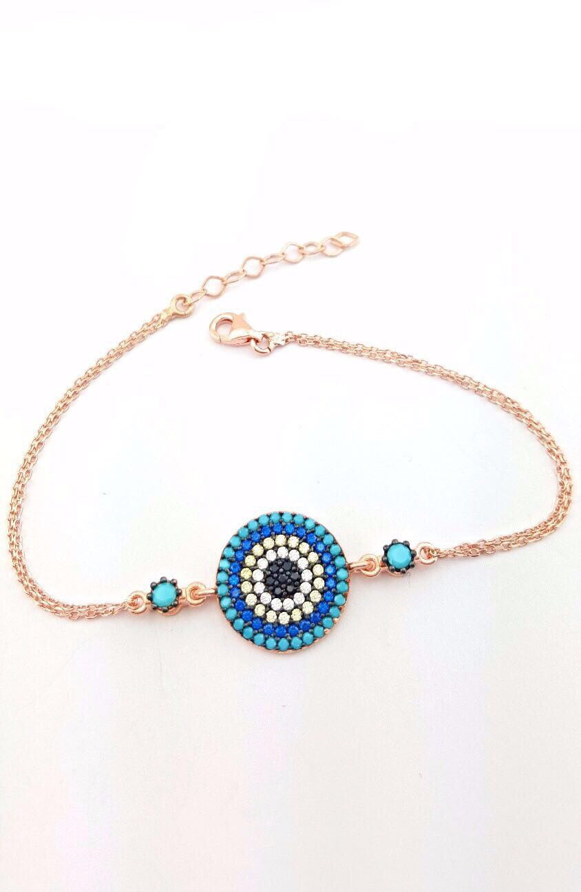 SAMANTHA EVIL EYE BRACELET